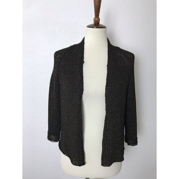 Eileen Fisher Cardigan Sweater Open Front - Picture 1 of 9